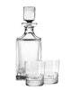 Bachelor set of two 11 oz rocks and 26 oz decanter