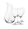 Wine Snob set with decanter, 4 red wine glasses