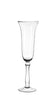 Tickle Me Pink Champagne flute