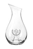 Wine Snob decanter with monogram